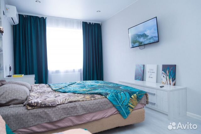 

1-к. квартира, 42 м², 2 кровати