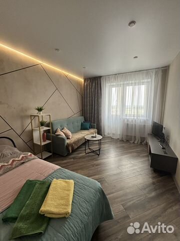 

1-к. квартира, 41 м², 2 кровати