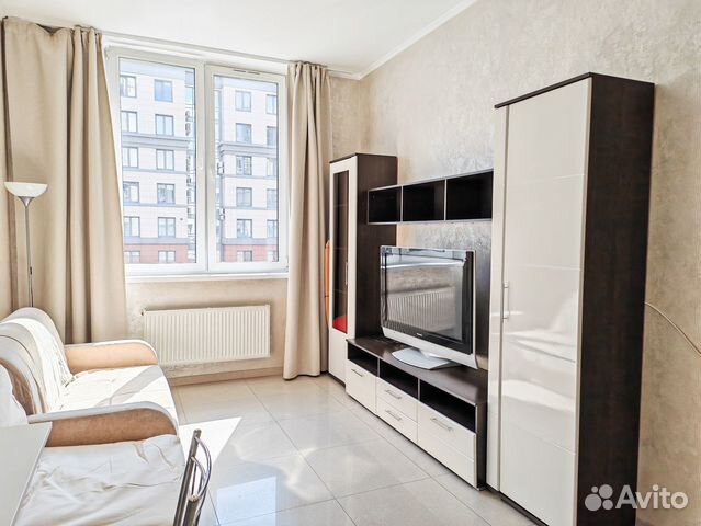 

Квартира-студия, 25 м², 2 кровати