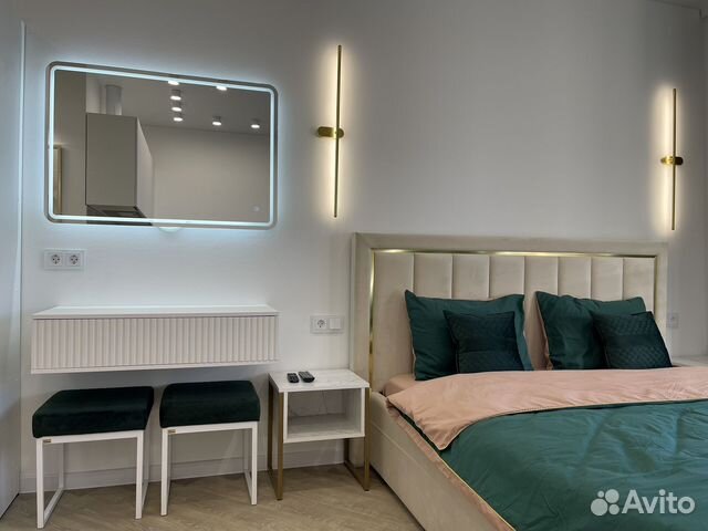 

Квартира-студия, 30 м², 1 кровать