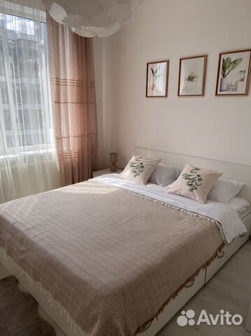 

1-к. квартира, 38 м², 2 кровати