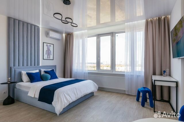 

Квартира-студия, 35 м², 1 кровать