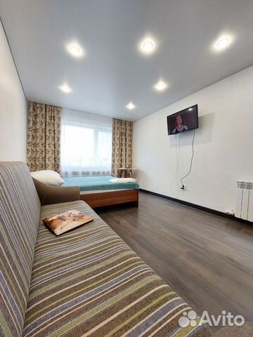 

1-к. квартира, 32,5 м², 2 кровати