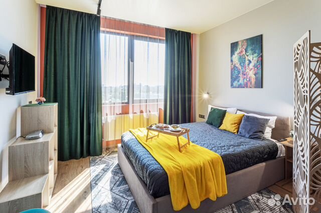 

Квартира-студия, 25 м², 2 кровати