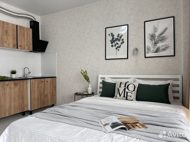 

Квартира-студия, 30 м², 3 кровати