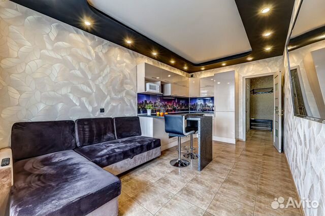

1-к. квартира, 56 м², 2 кровати