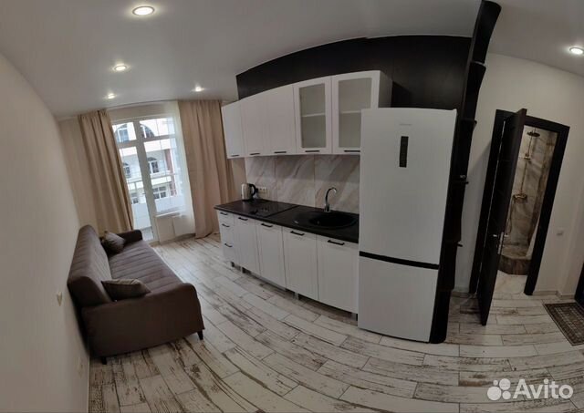 

Квартира-студия, 27 м², 2 кровати