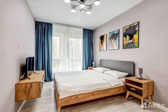 

1-к. квартира, 35 м², 2 кровати