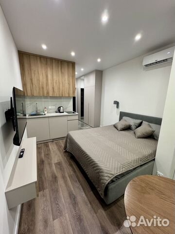 

Квартира-студия, 18 м², 1 кровать