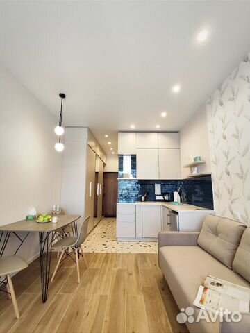 

Квартира-студия, 28 м², 2 кровати