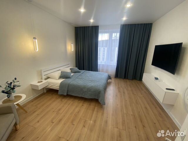 

1-к. квартира, 44 м², 2 кровати