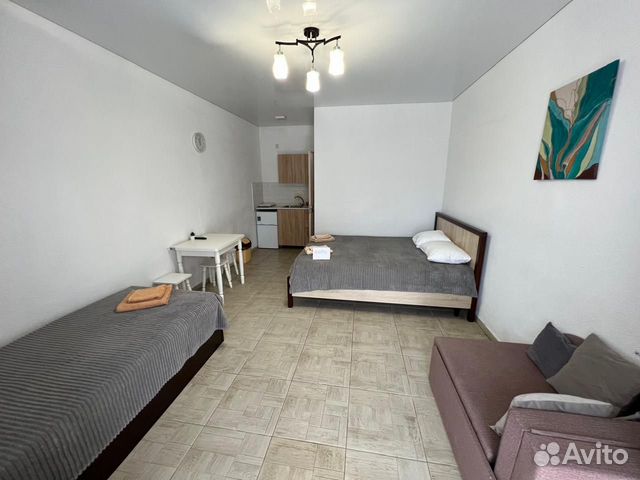 

Квартира-студия, 33 м², 3 кровати