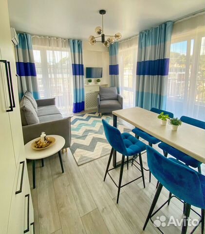 

Квартира-студия, 35 м², 2 кровати