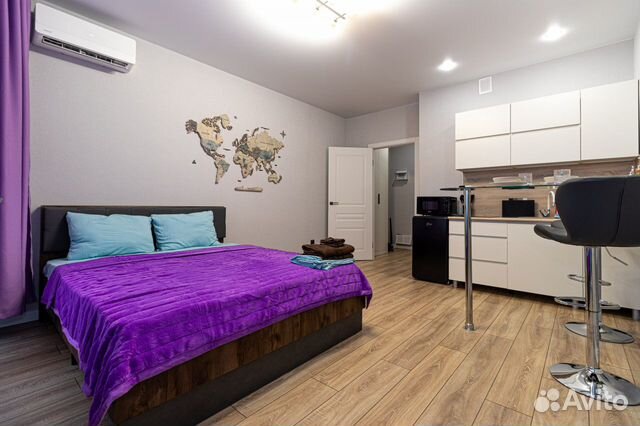

Квартира-студия, 25 м², 1 кровать