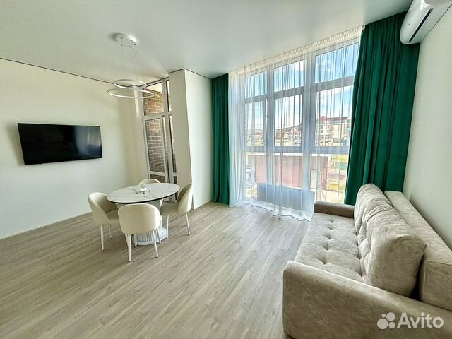 

1-к. квартира, 55 м², 2 кровати