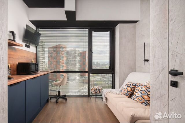 

Квартира-студия, 15 м², 1 кровать