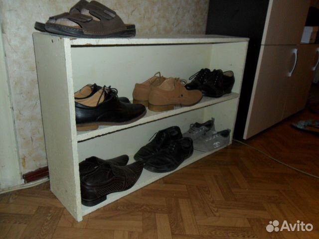 Подставка под обувь 92см на 29см на 57см светлая Подставка под обувь 92см на 29см на 57см светлая