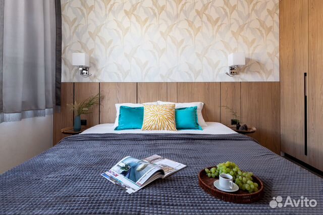 

2-к. квартира, 45 м², 2 кровати