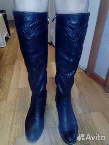 Сапоги зимние натуральная кожа 39р