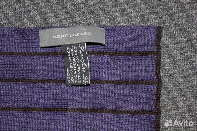 Шерстяной шарф Rene Lezard