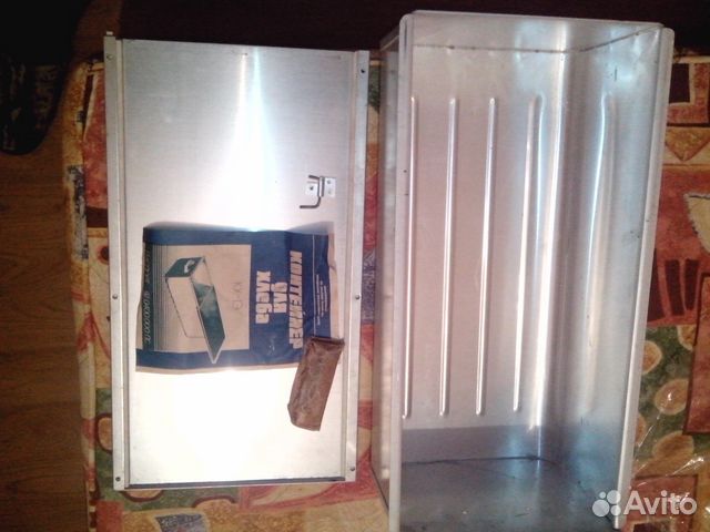 Встраиваемая алюминиевая хлебница (Новая, СССР)