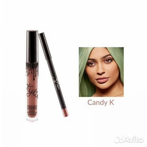 Набор помада + карандаш Kylie Lipstick Lip Liner Набор помада + карандаш Kylie Lipstick Lip Liner