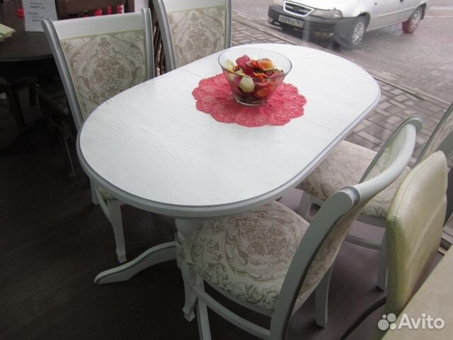 Набор Стол и стулья-массив бука. Новый в наличии