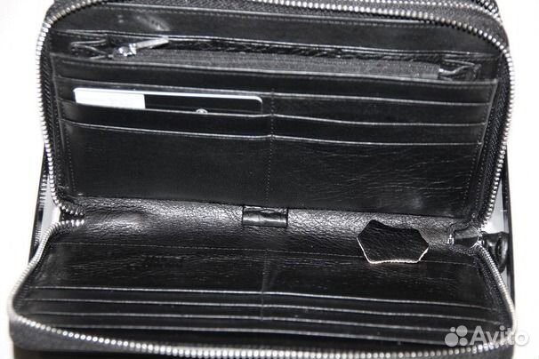 Мужской кожаный клатч Montblanc люкс black new 2X Мужской кожаный клатч Montblanc люкс black new 2X
