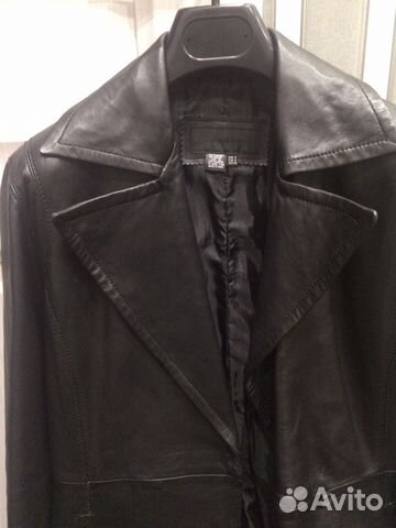 Плащ кожаный Zara Women Плащ кожаный Zara Women