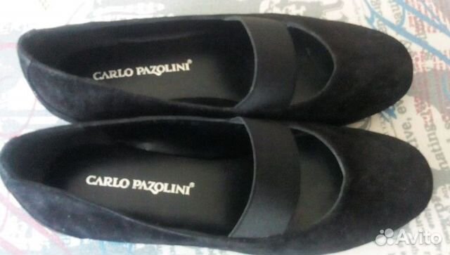 Туфли замша Carlo Pazolini