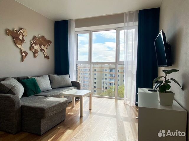 

1-к. квартира, 39 м², 2 кровати