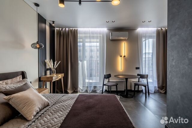 

Квартира-студия, 35 м², 1 кровать