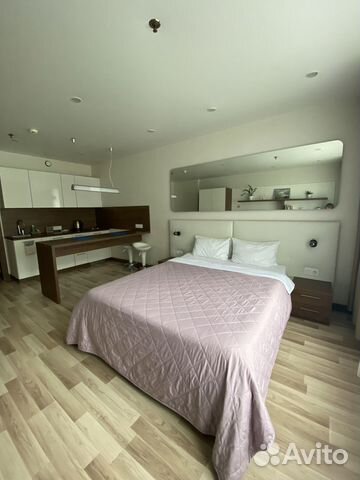 

Квартира-студия, 30 м², 1 кровать