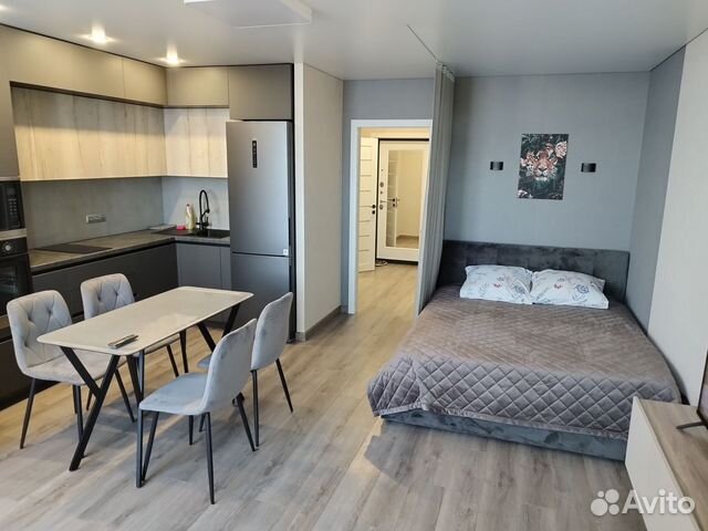 

Квартира-студия, 38 м², 2 кровати