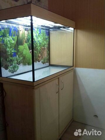 Прямоугольный 130л нов. 81х36х51см, свет 2х18вт