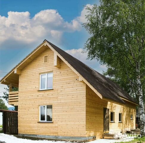 

Дом 130 м² на участке 20 сот.