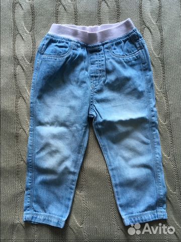 Лёгкие джинсы Mothercare 86 Лёгкие джинсы Mothercare 86