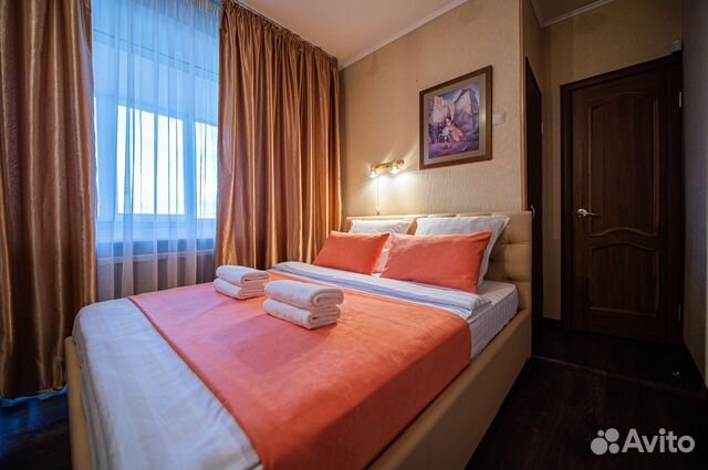 

2-к. квартира, 52 м², 2 кровати