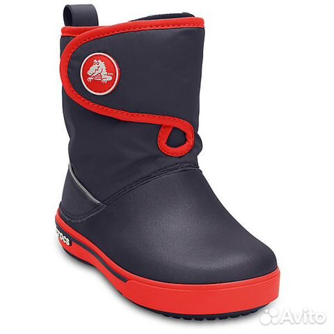 Сапоги дутики на липучке Crocs Crocband-II.5 Gust