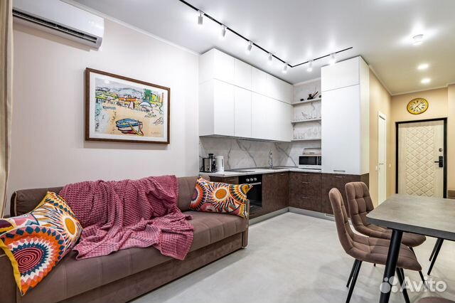 

1-к. квартира, 42 м², 2 кровати