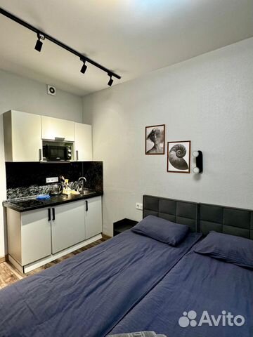 

Квартира-студия, 18 м², 1 кровать