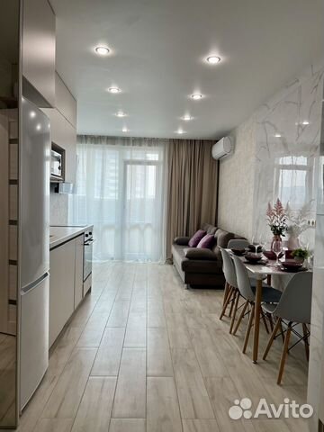 

Квартира-студия, 36 м², 2 кровати