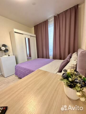 

Квартира-студия, 17 м², 1 кровать