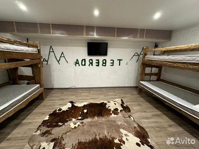 

1-к. квартира, 37 м², 2 кровати