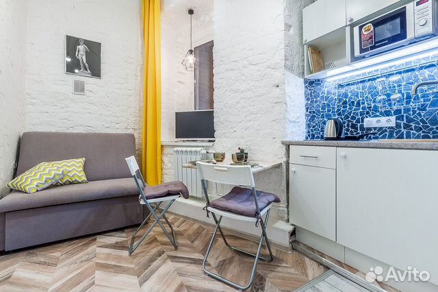

Квартира-студия, 18 м², 2 кровати