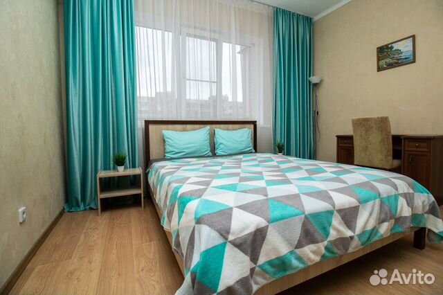 

1-к. квартира, 46 м², 3 кровати