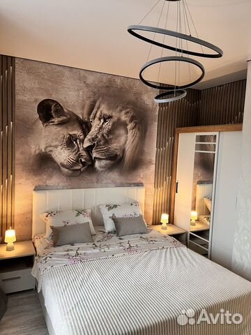 

1-к. квартира, 40 м², 2 кровати