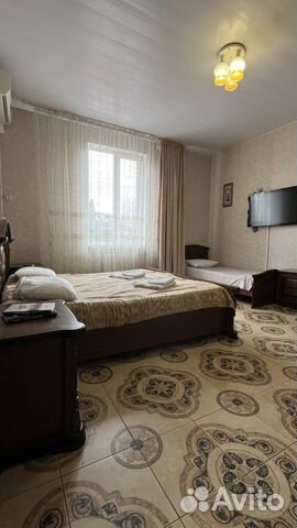

1-к. квартира, 50 м², 2 кровати