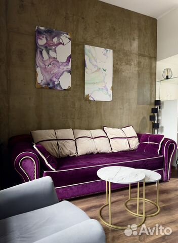 

Квартира-студия, 28 м², 2 кровати