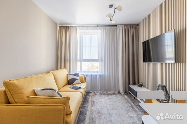 

1-к. квартира, 38 м², 3 кровати